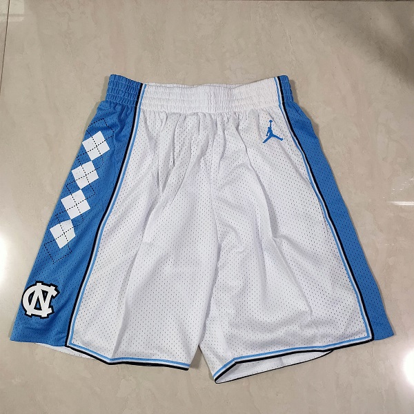 Men NBA North Carolina White Shorts 0416->houston astros->MLB Jersey